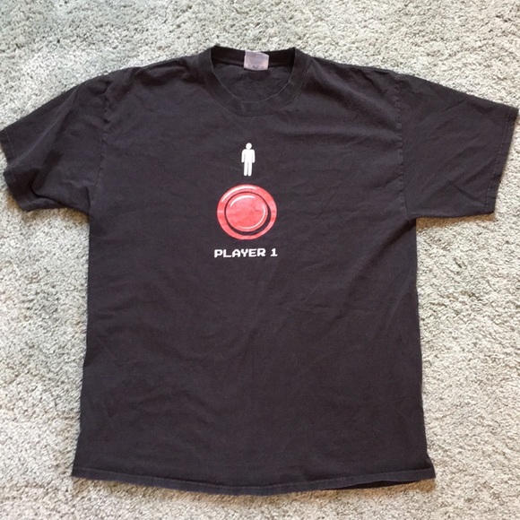 Penny Arcade Player 1 Tee, L - Picture 1 of 6